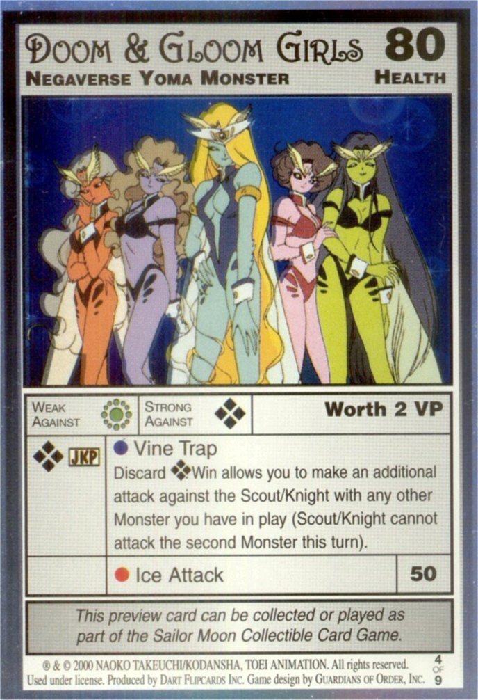 Doom & Gloom Girls - Foil Promo